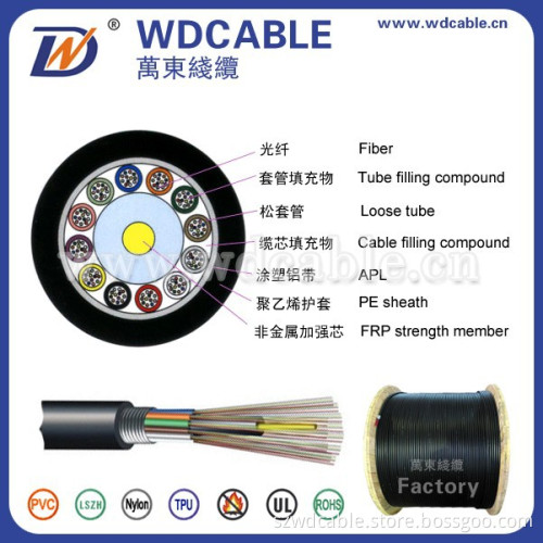 48 Core GYFTA Fiber Optical Cable Factory Price